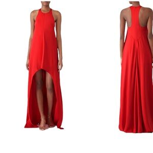 KAUFMANFRANCO
Red High Low Gown size 12